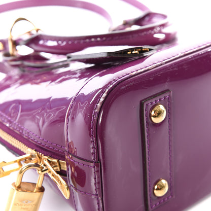 Louis Vuitton Vernis Alma BB Amethyste 5 of 14