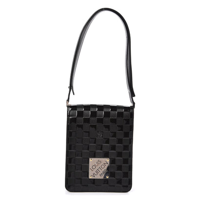 Louis Vuitton Damier Vernis Club Bag Black 1 of 10