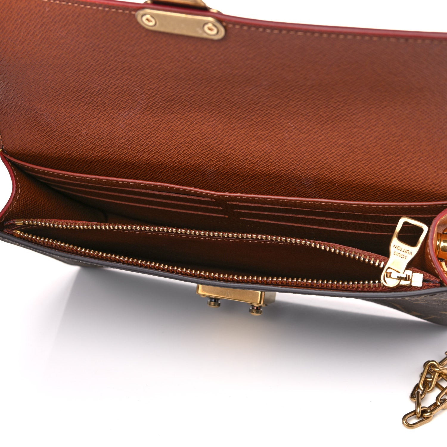 Louis Vuitton Monogram S Lock Belt Pouch MM 12 of 15