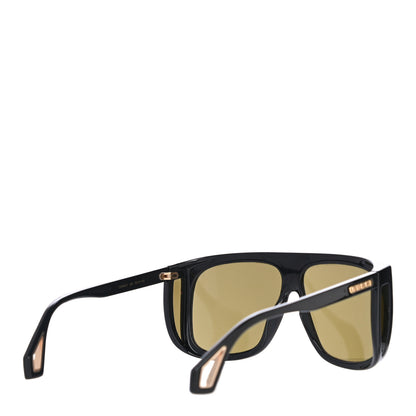 Gucci Acetate Shield Sunglasses GG0467S Black 3 of 9