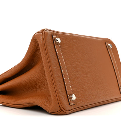 Hermes Togo Birkin 30 Gold 9 of 13