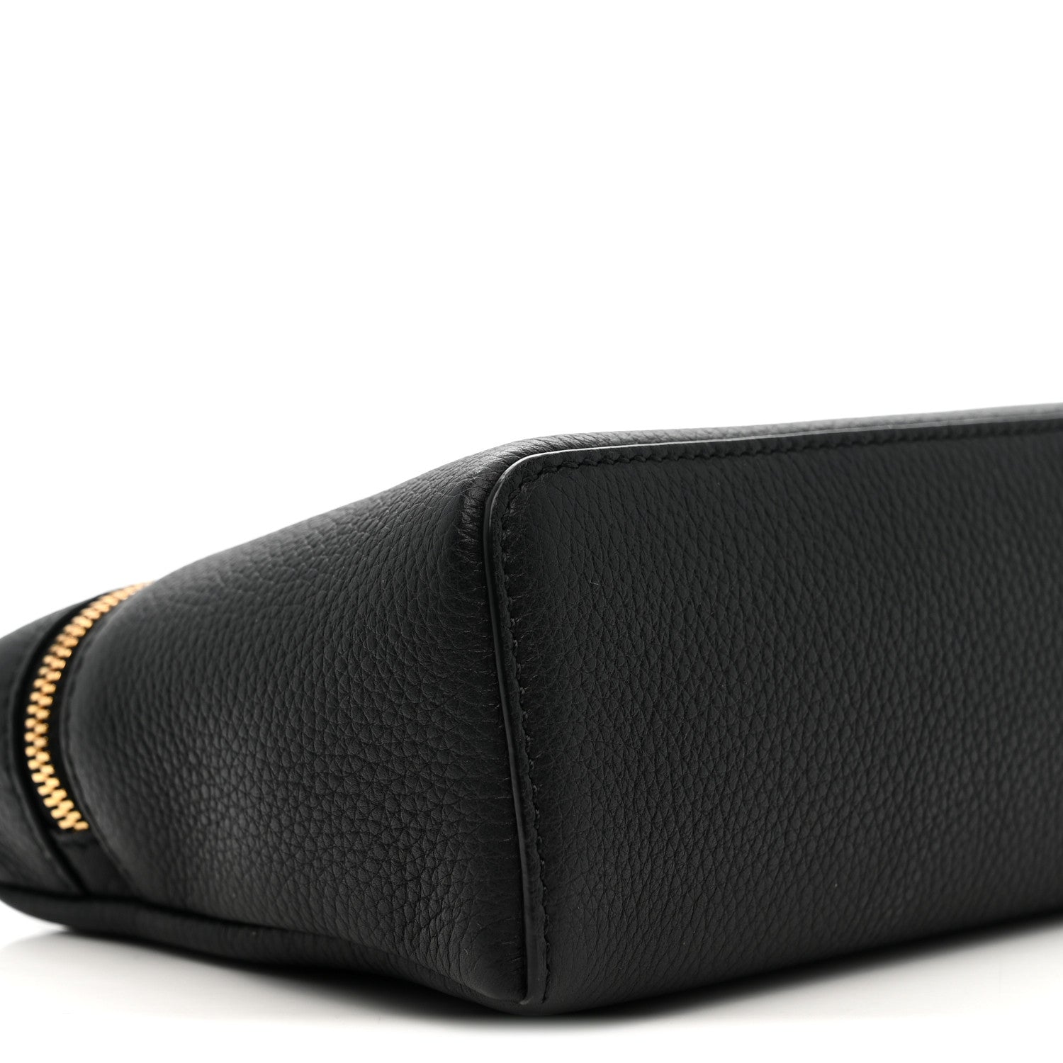 Loro Piana Grained Calfskin L19 Extra Pocket Pouch Black 8 of 9
