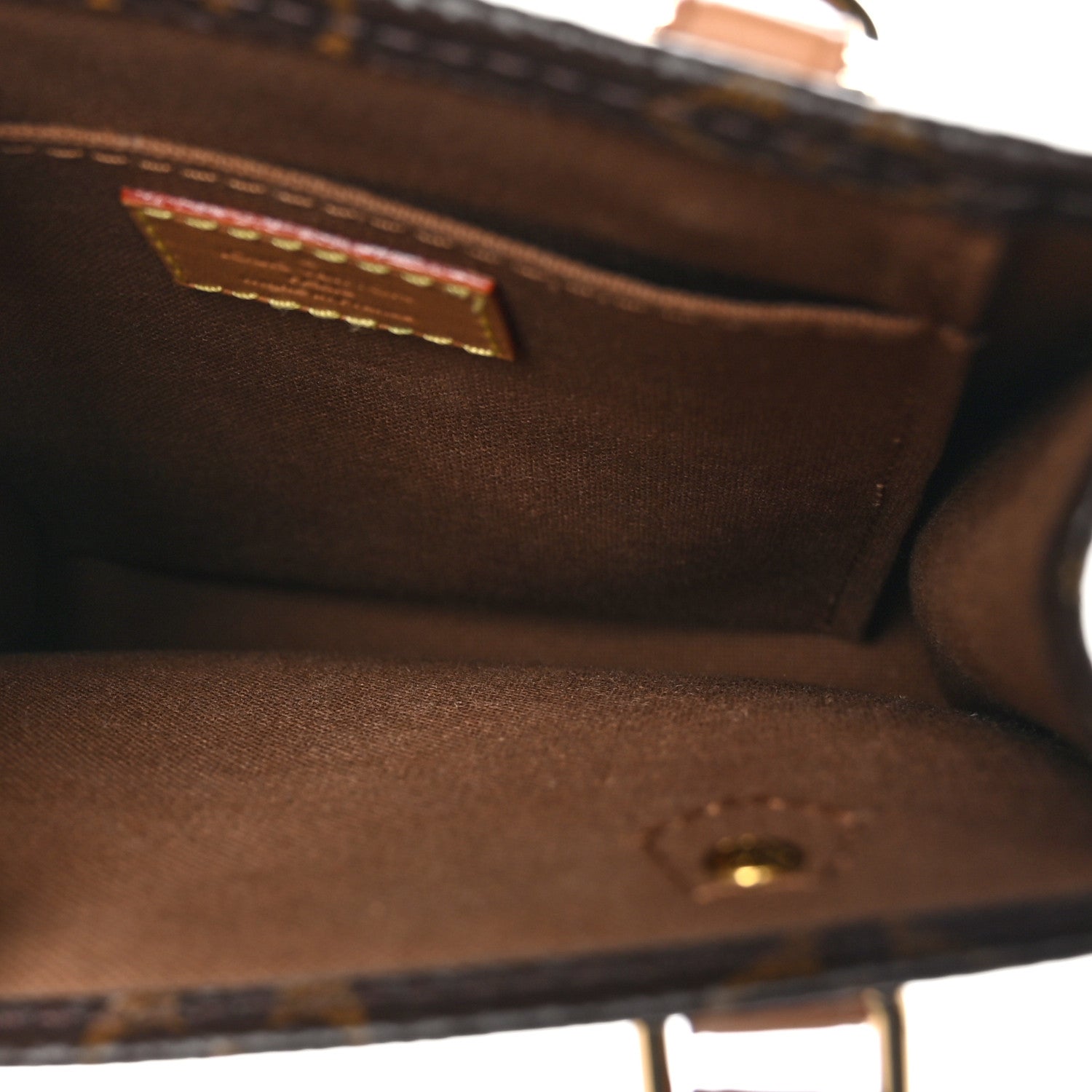 Louis Vuitton Monogram Petit Sac Plat 5 of 9