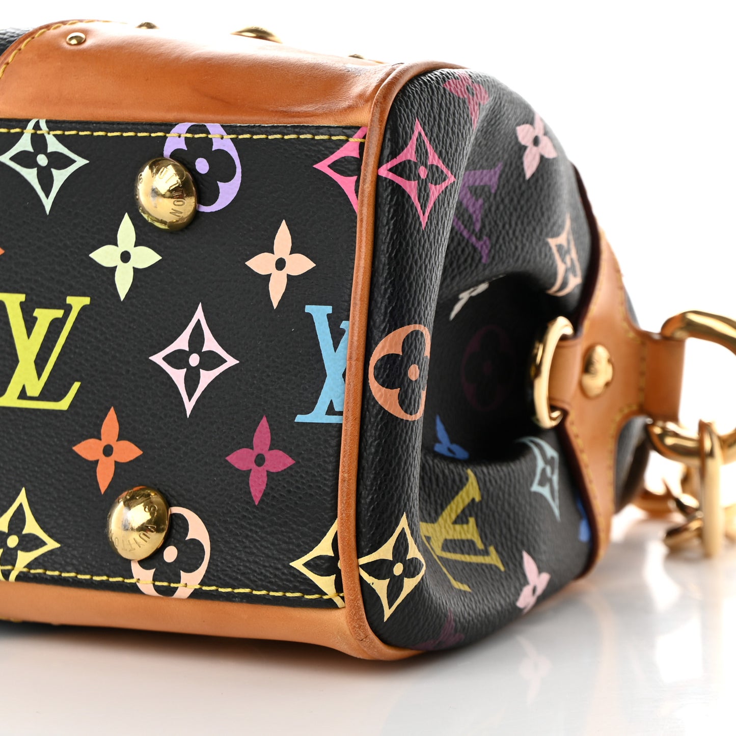 Monogram Multicolor Beverly MM Black