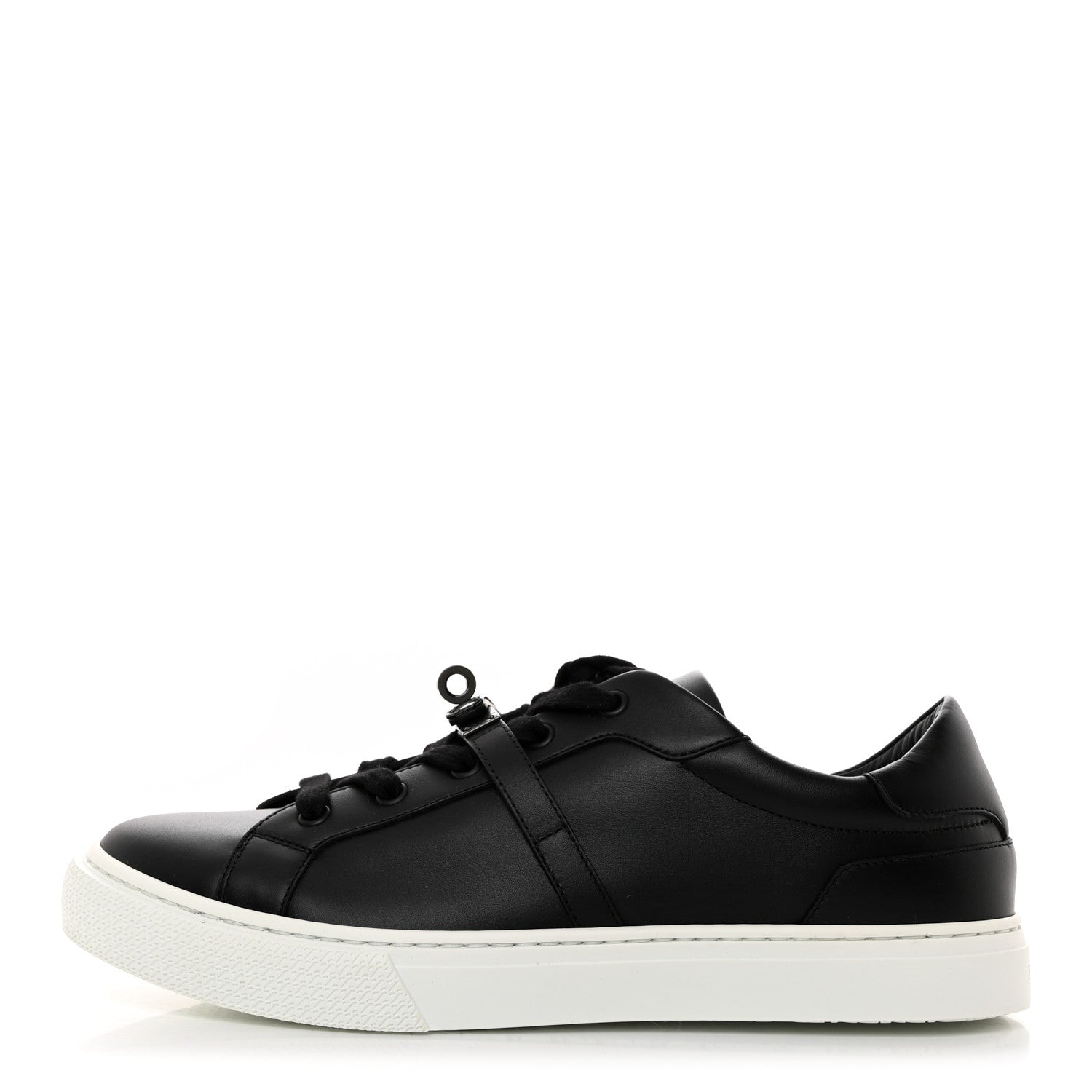 Hermes Calfskin Day Sneakers 41 Black 1 of 8