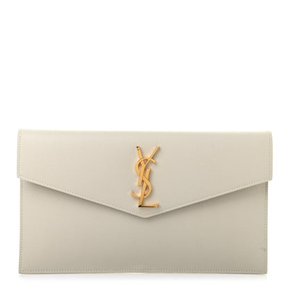 Saint Laurent Grain De Poudre Uptown Pouch Crema Soft 1 of 7