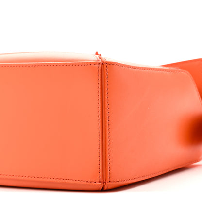 Loewe Satin Calfskin Small Puzzle Bag Orange 9 of 9