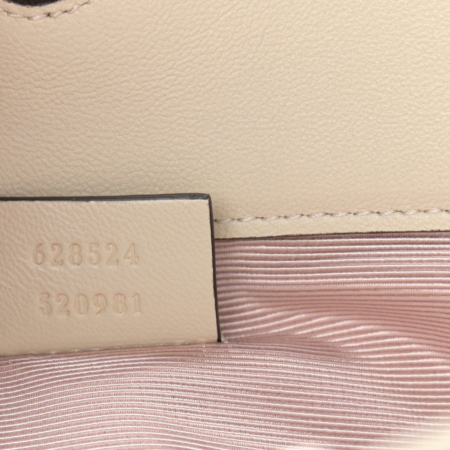 Gucci Lambskin Linea Matisse Chain Shoulder Bag Mystic White 8 of 10