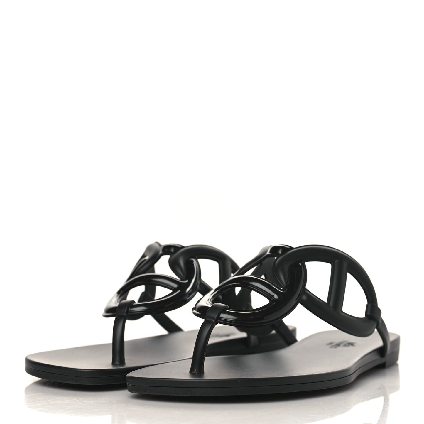 Rubber Womens Egerie Sandals 38 Black