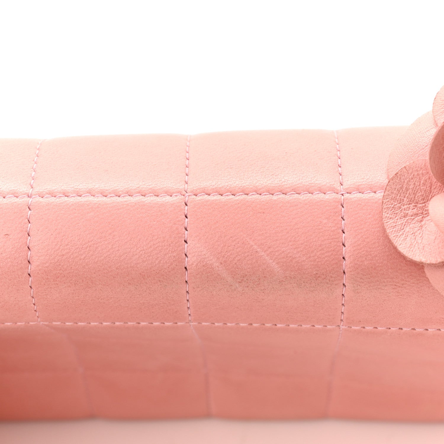 Chanel Lambskin Quilted Mini Chocolate Bar Camellia Flap Pink 11 of 11