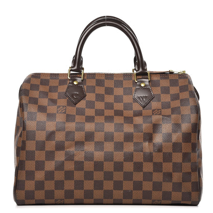 Louis Vuitton Damier Ebene Speedy 30 1 of 14