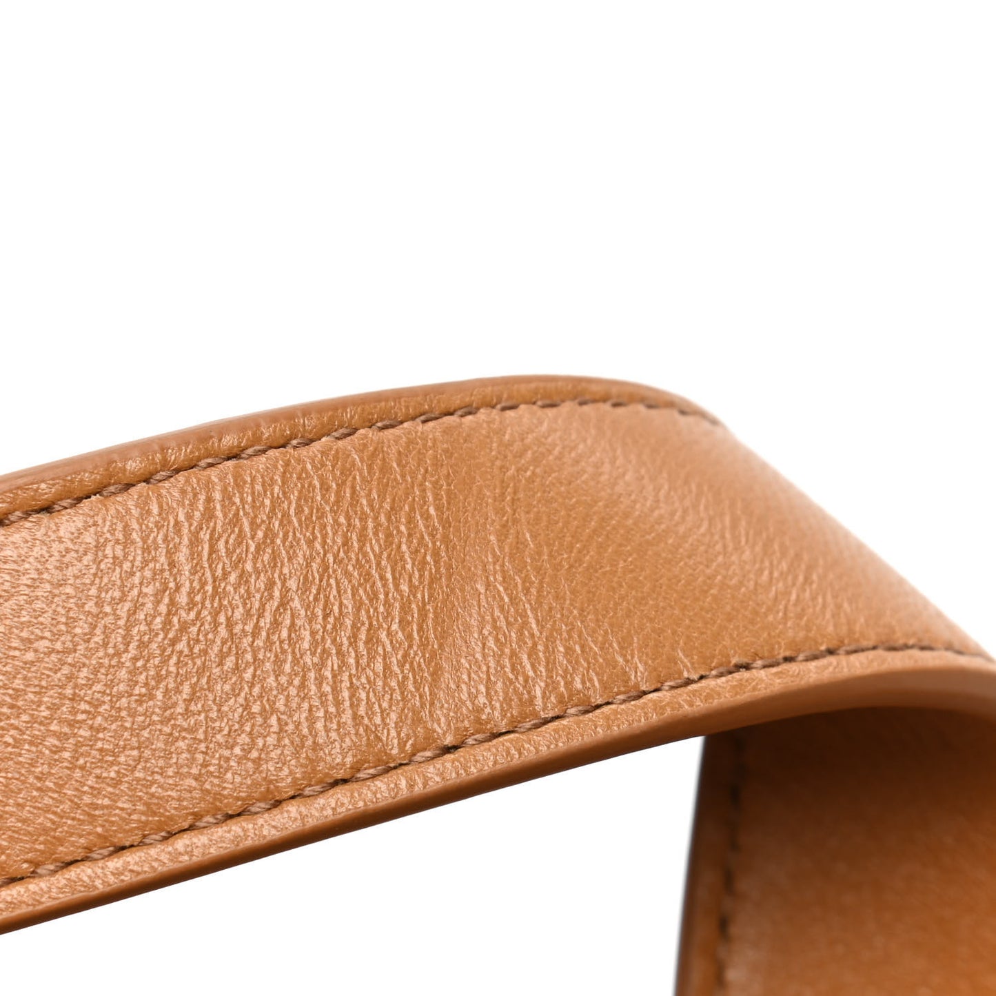 Nappa Maxi Intreccio Padded Cassette Crossbody Bag Caramel