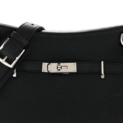Hermes Taurillon Clemence Jypsiere 28 Black 8 of 13