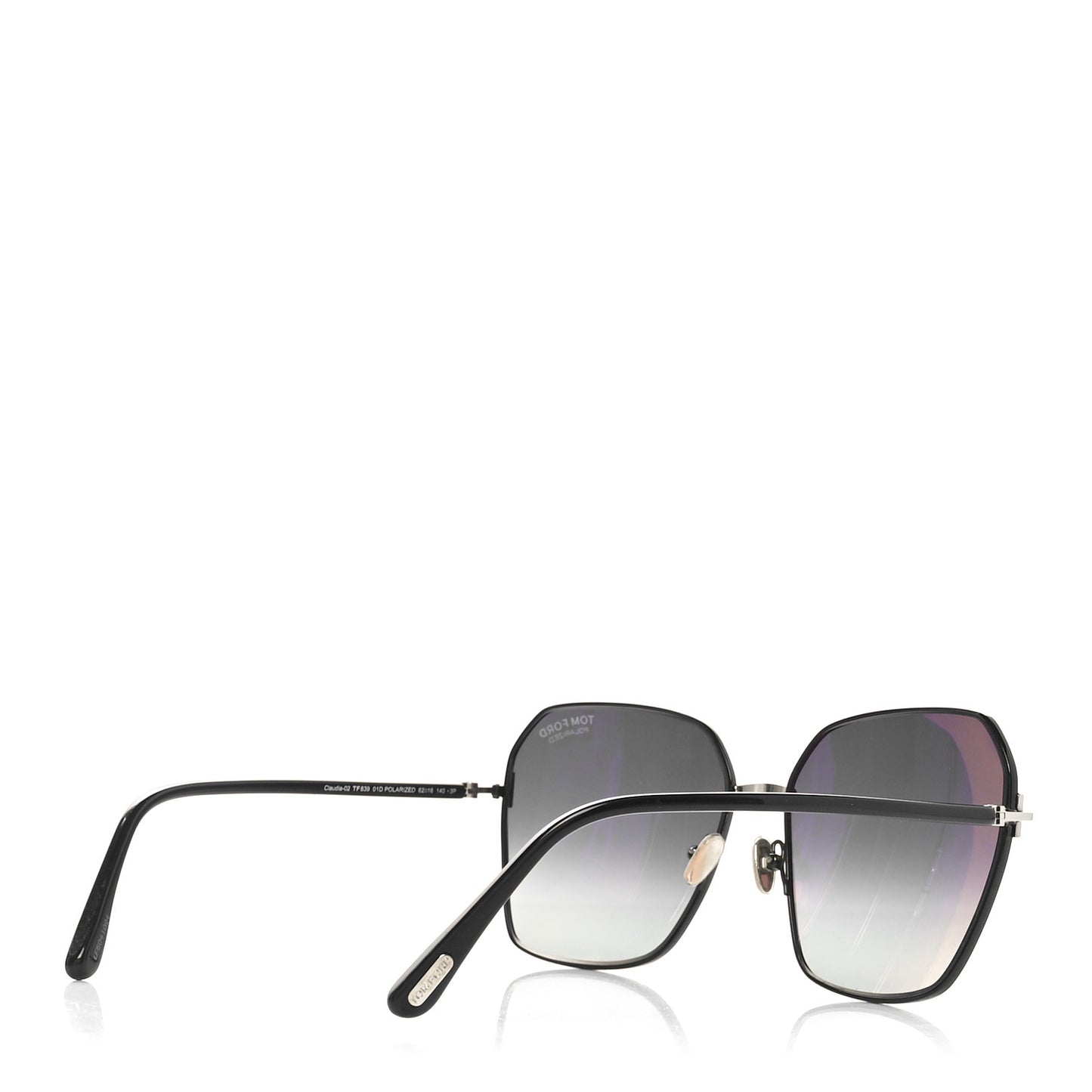 Claudia TF839 Sunglasses Black
