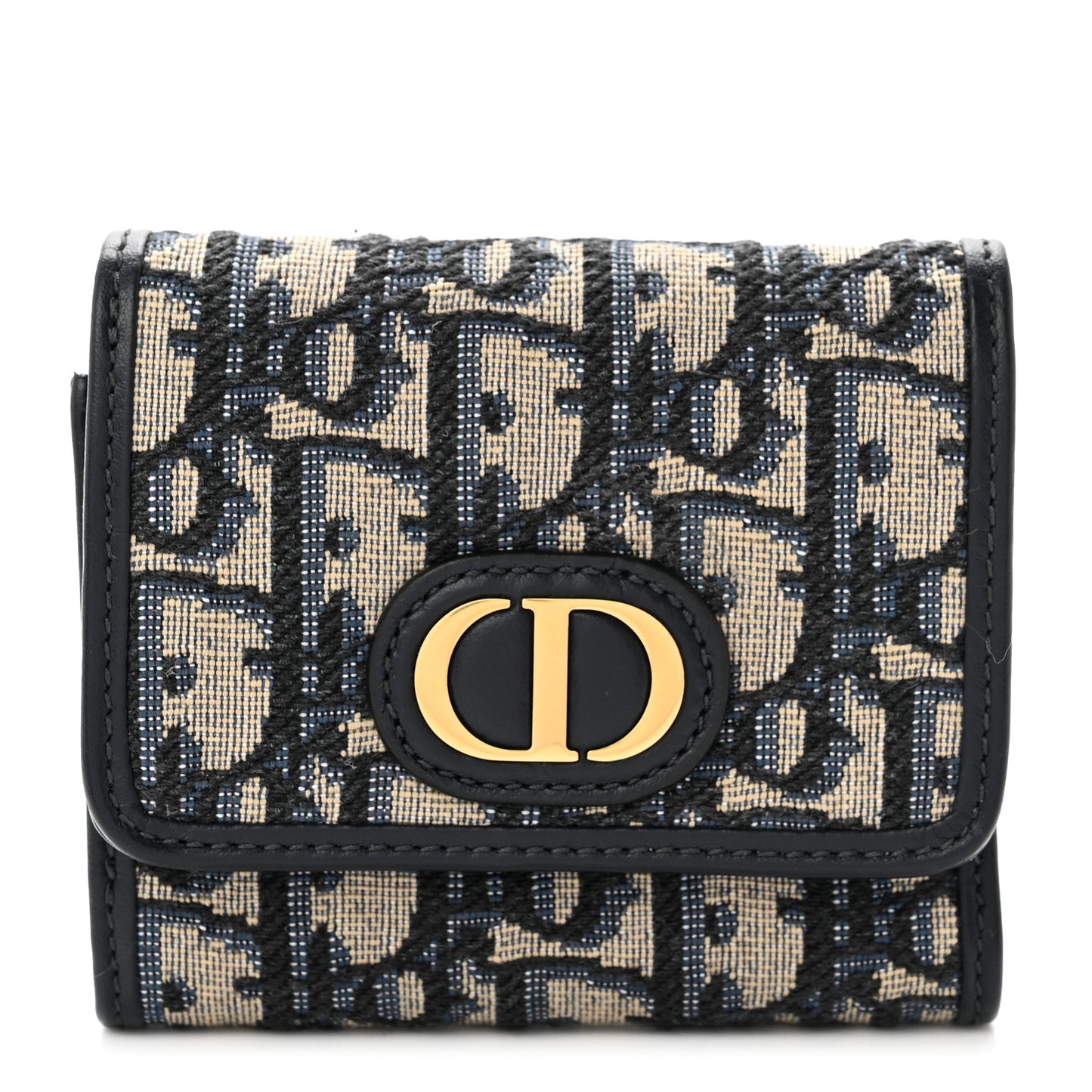 Oblique 30 Montaigne Lotus Wallet Blue