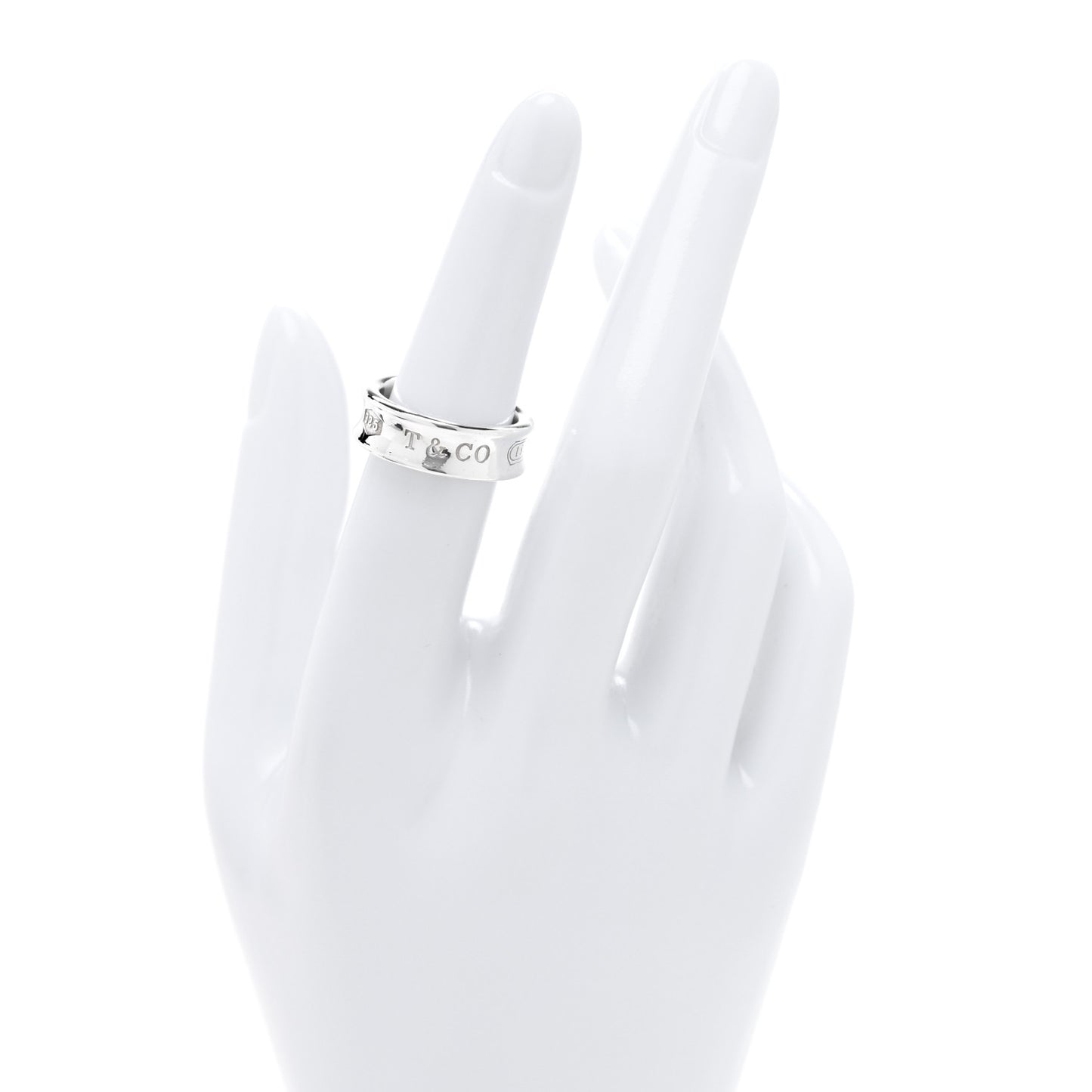 Sterling Silver 1837 Band Ring 51 5.75
