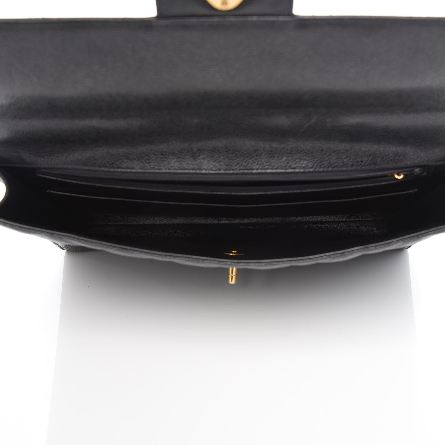 Chanel Caviar Quilted Briefcase Laptop Bag Black 5 of 8