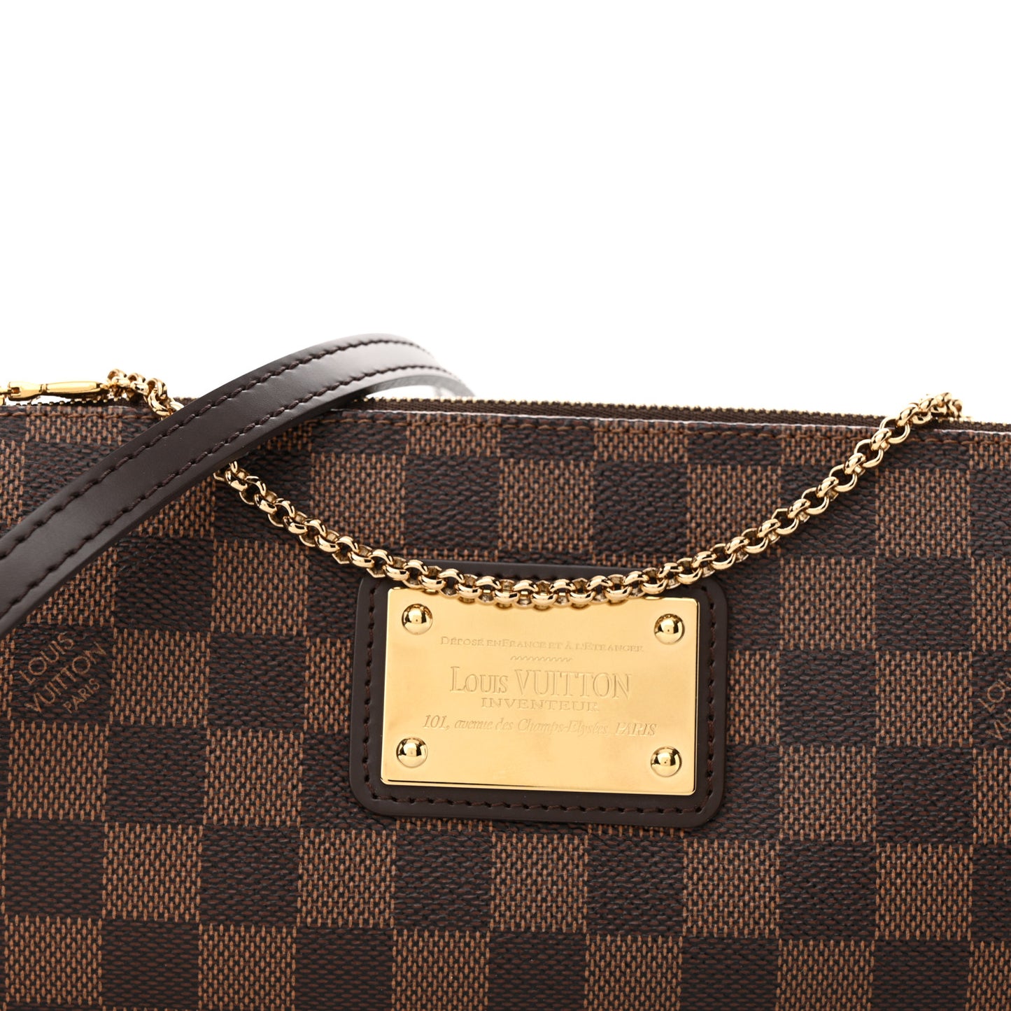 Damier Ebene Eva Clutch