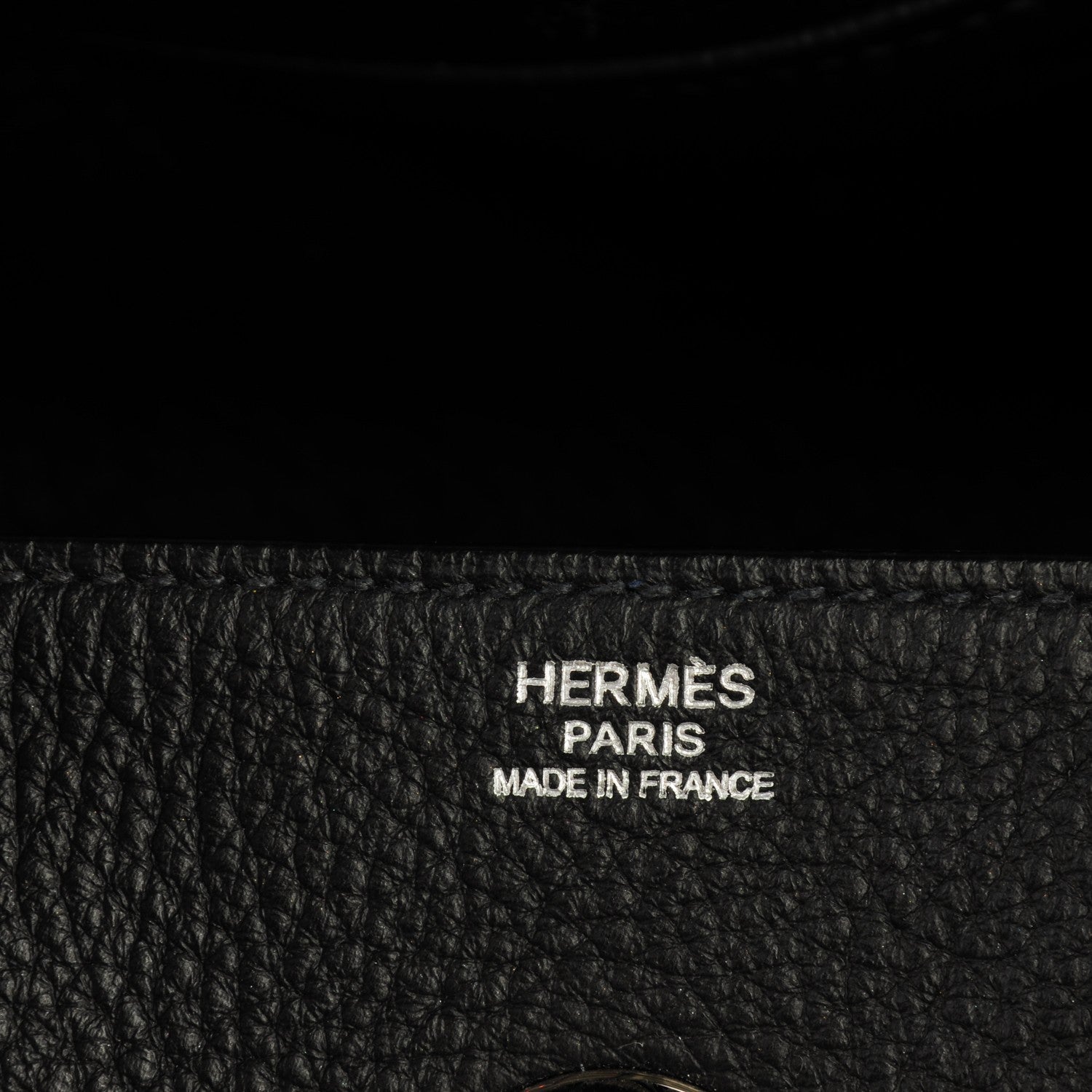 Hermes Taurillon Clemence Lindy 34 Black 6 of 7