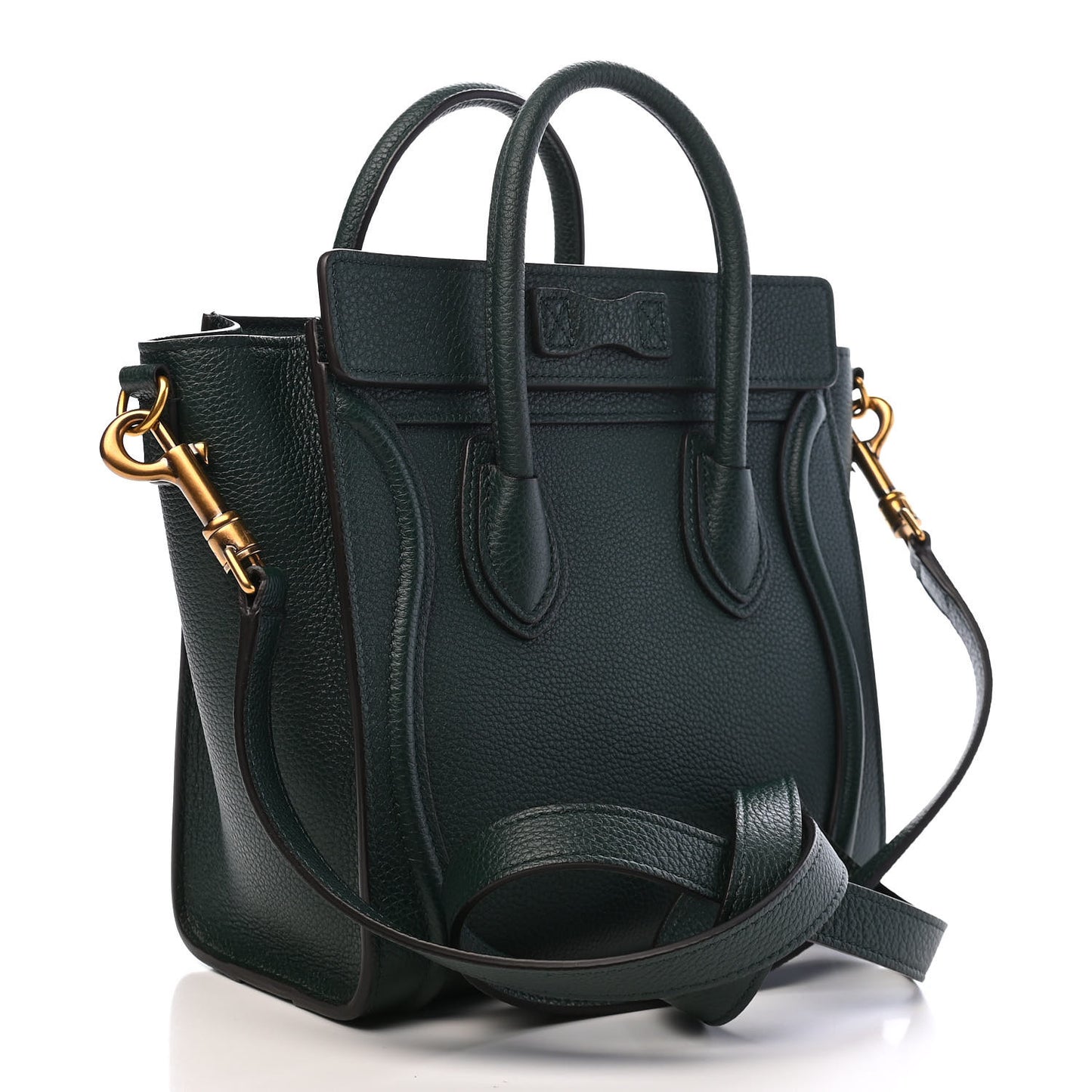 Drummed Calfskin Nano Luggage Amazone
