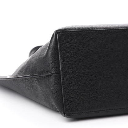 Louis Vuitton Calfskin Lockme Go Tote Black 6 of 11