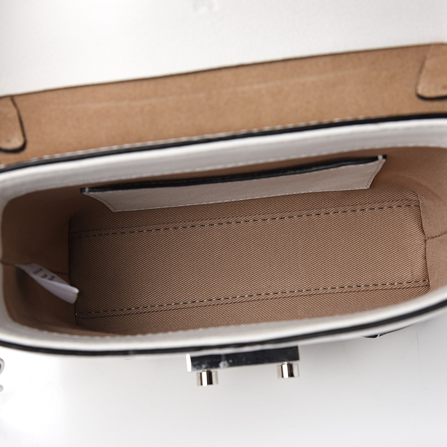 Calfskin Ottomar Monogram Soft Berlin Belt Bag White