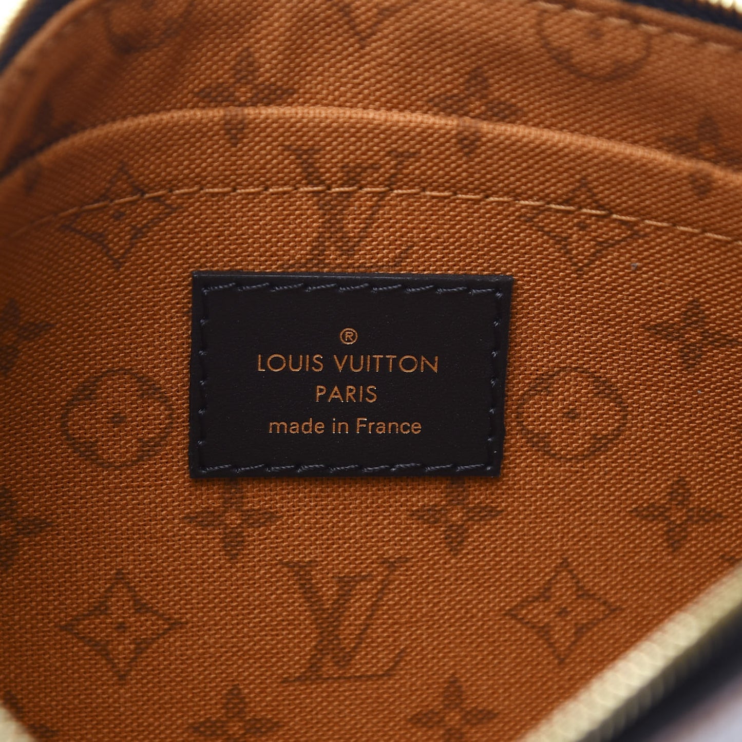 Monogram Giant Crafty Neverfull MM GM Pochette Creme Caramel