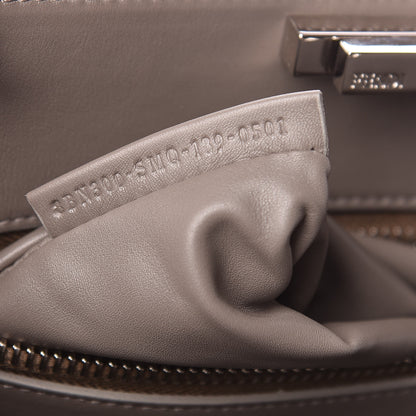 Fendi Vitello Tahiti Burro Large Peekaboo Iconic Essentially Satchel Macaron Foresta 8 of 11