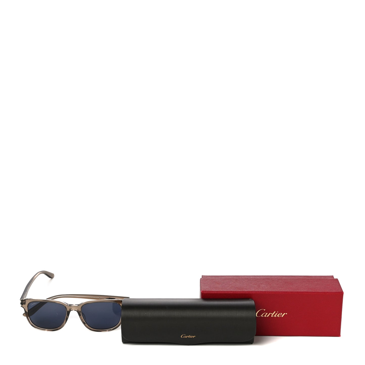 Acetate CT0002S Rectangular Sunglasses Grey