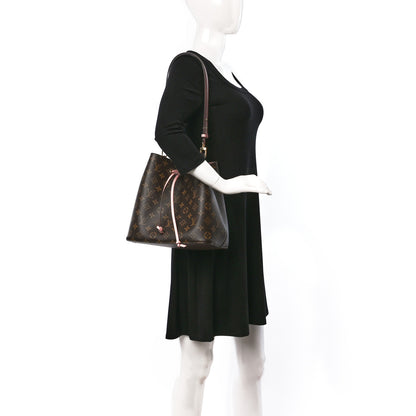 Louis Vuitton Monogram Neonoe MM Rose Poudre 2 of 10