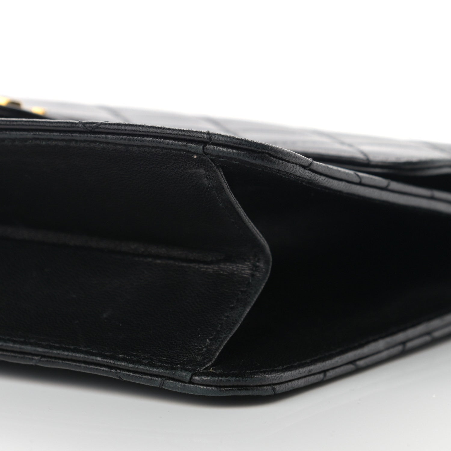 Chanel Lambskin Quilted Small Single Flap Black 5 of 12