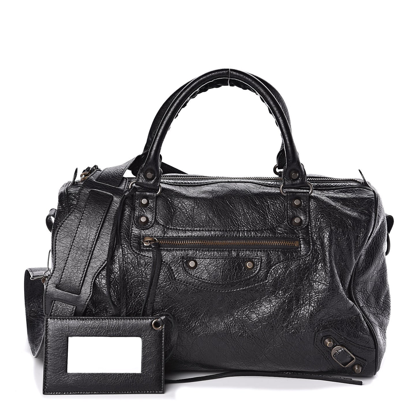 Agneau Classic Hardware Boston Black