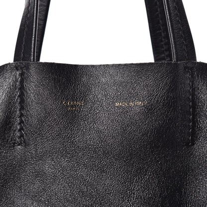 Celine Smooth Lambskin Vertical Cabas Black 9 of 9