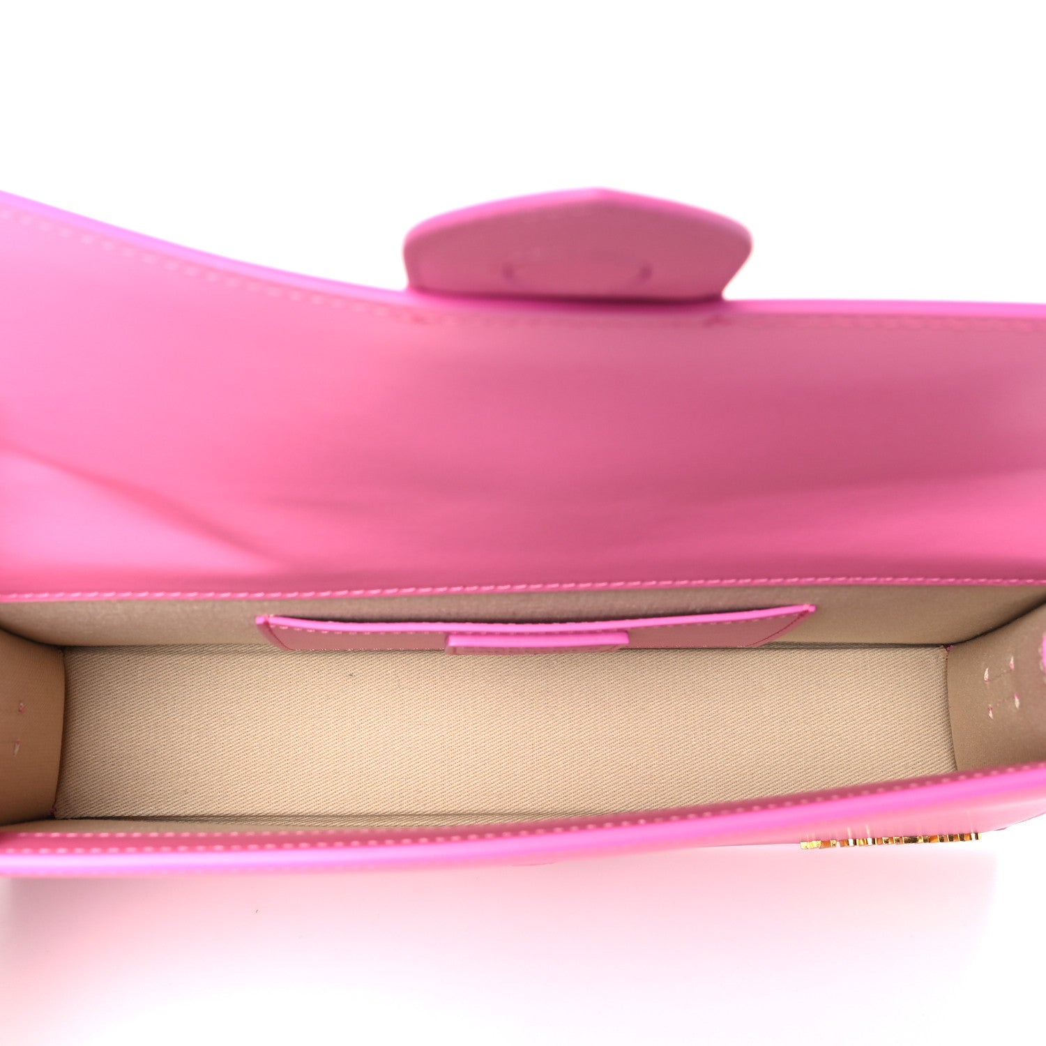 Jacquemus Smooth Calfskin Le Bambino Long Flap Pink 5 of 10