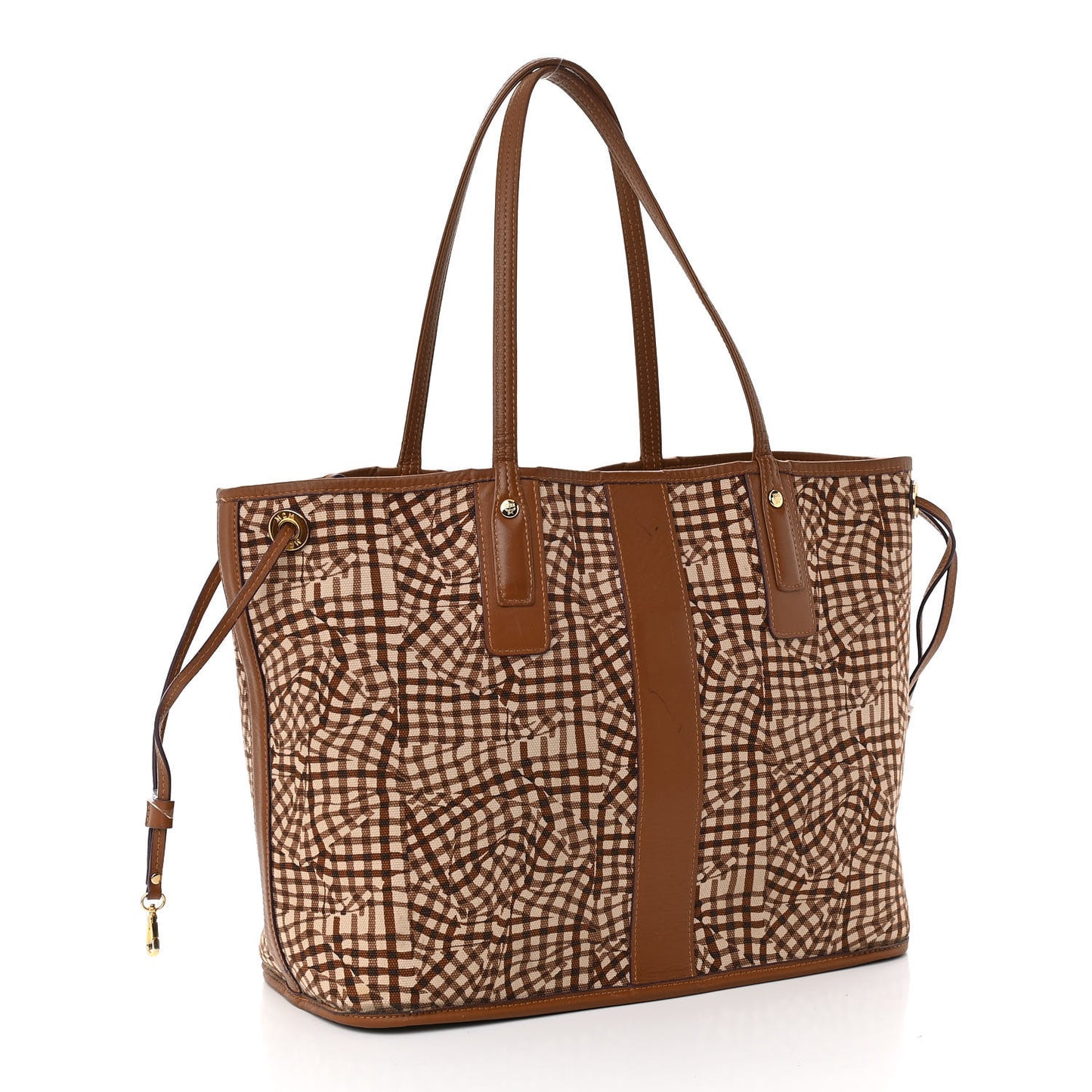 Visetos Medium Liz Reversible Shopper Tote Cognac