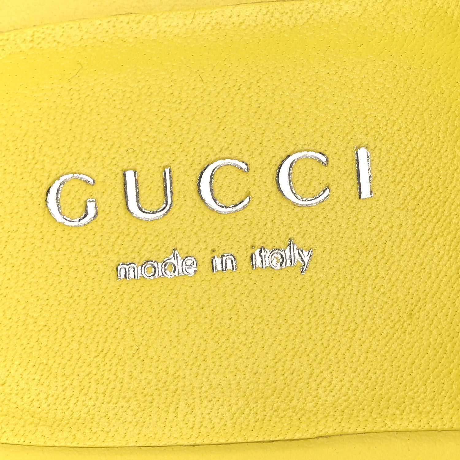 Gucci Nappa Charlotte Double G Marmont Thong Sandals 37.5 Acid Lime 9 of 11