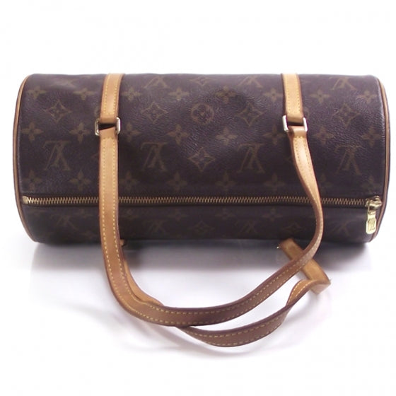 Louis Vuitton Monogram Papillon 30 Handbag w Pochette 5 of 12