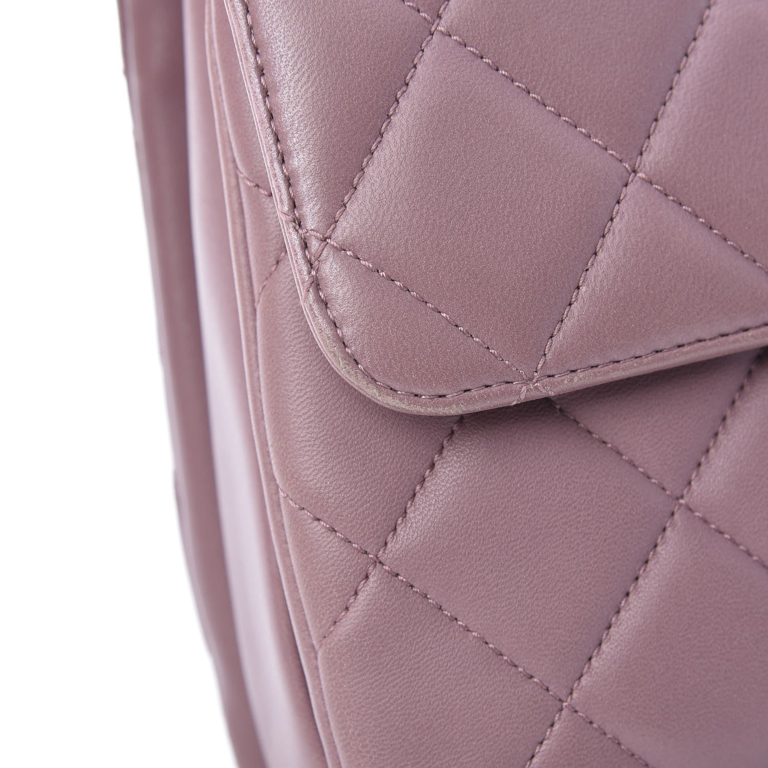 Chanel Lambskin Quilted Small Trendy CC Flap Dual Handle Bag Light Purple 16 of 17