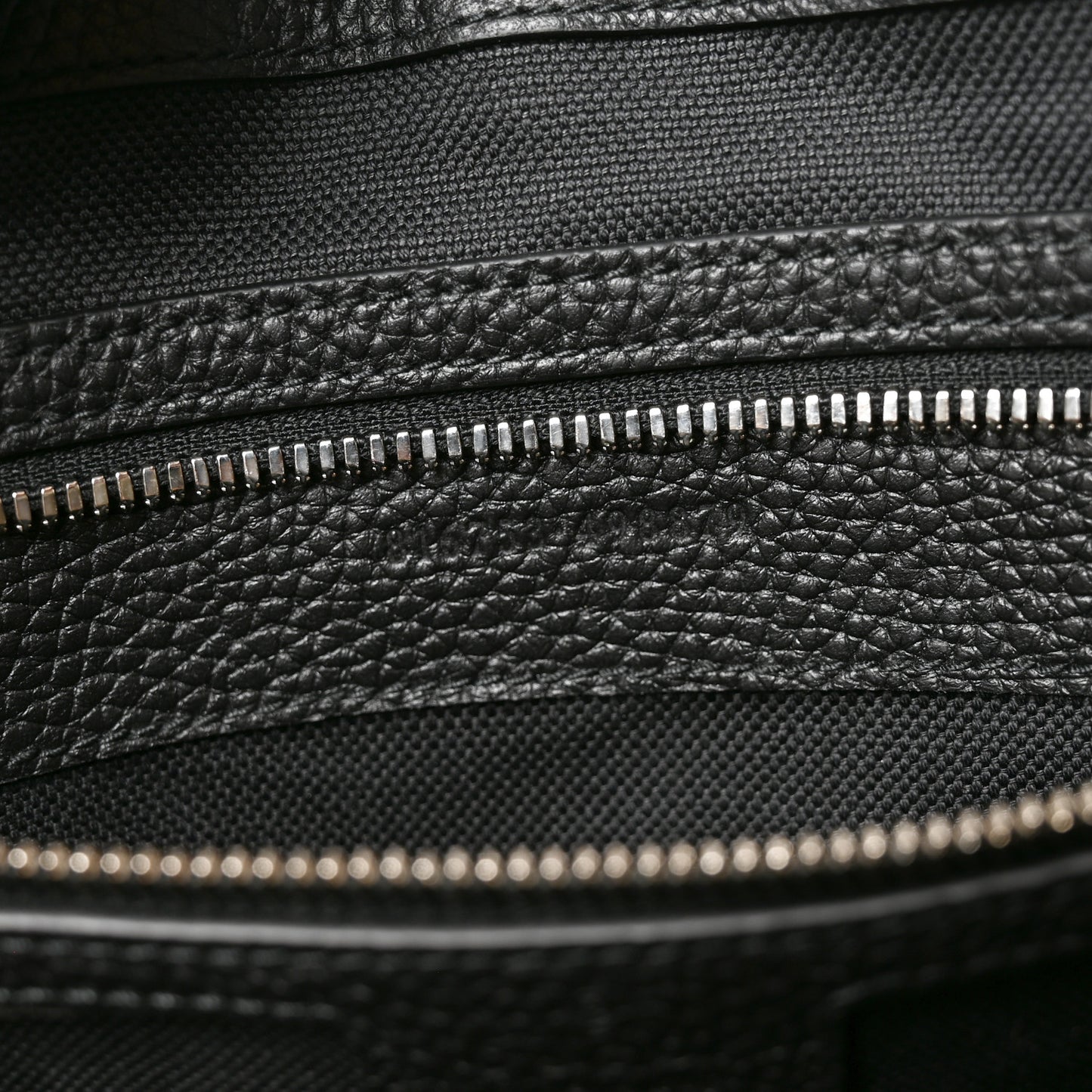 Calfskin Web Maxi Tote Black