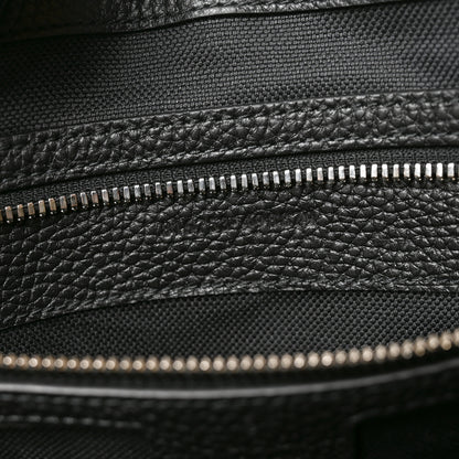 Gucci Calfskin Web Maxi Tote Black 6 of 9