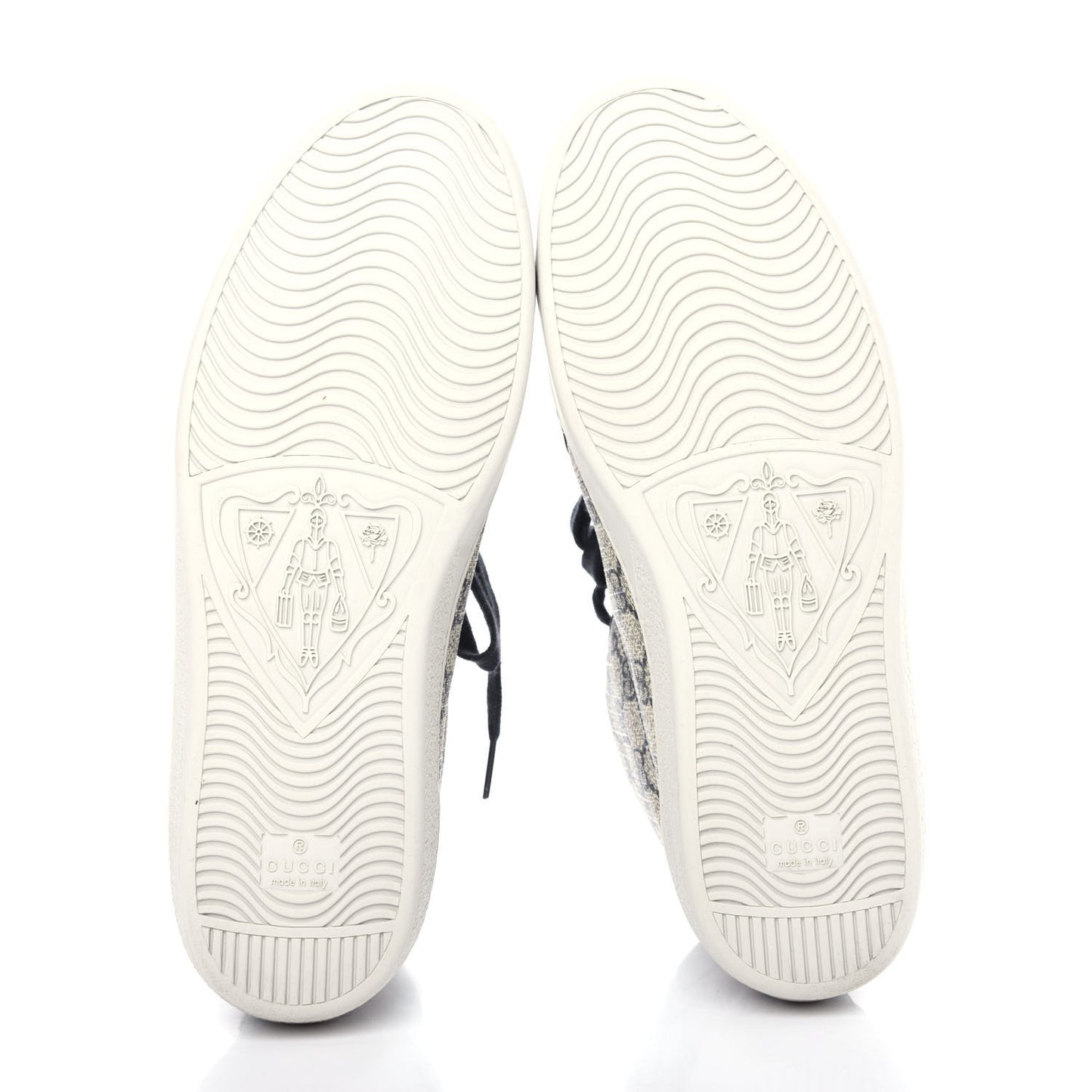 GG Supreme Monogram Mens Sneakers 8.5 Blue