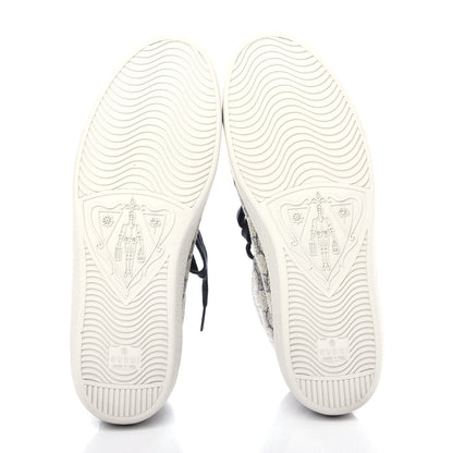 Gucci GG Supreme Monogram Mens Sneakers 8.5 Blue 6 of 10