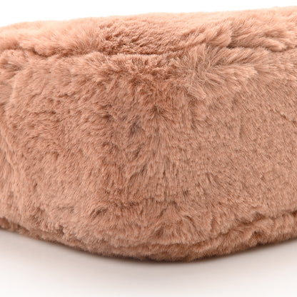 Marc Jacobs Faux Fur Plush Snapshot Camera Bag Fluffy Rose 9 of 10