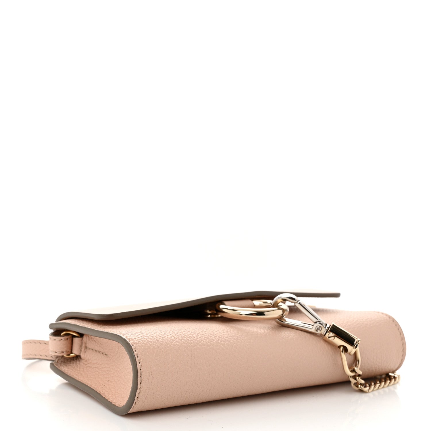 Chloe Calfskin Mini Faye Shoulder Bag Cement Pink 4 of 10