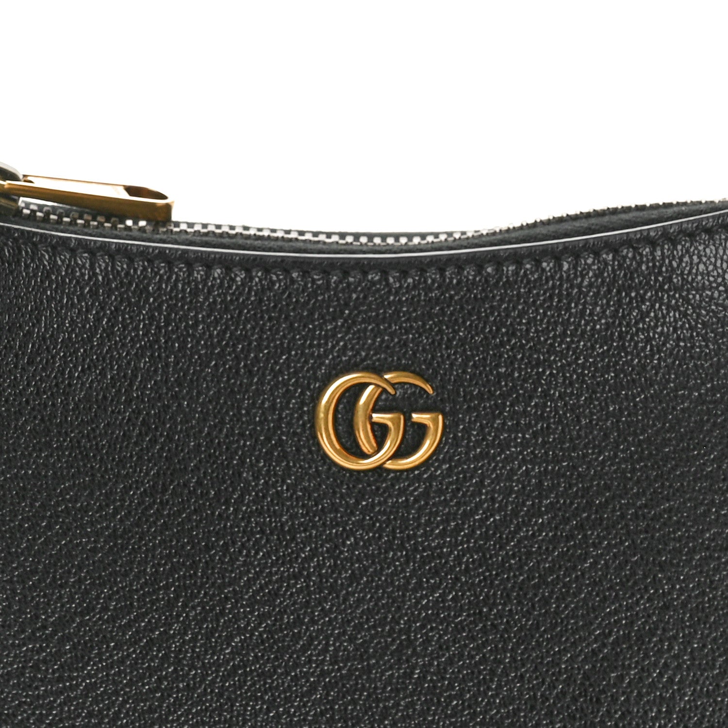 Gucci Goatskin Mini Aphrodite Shoulder Bag Black 9 of 11