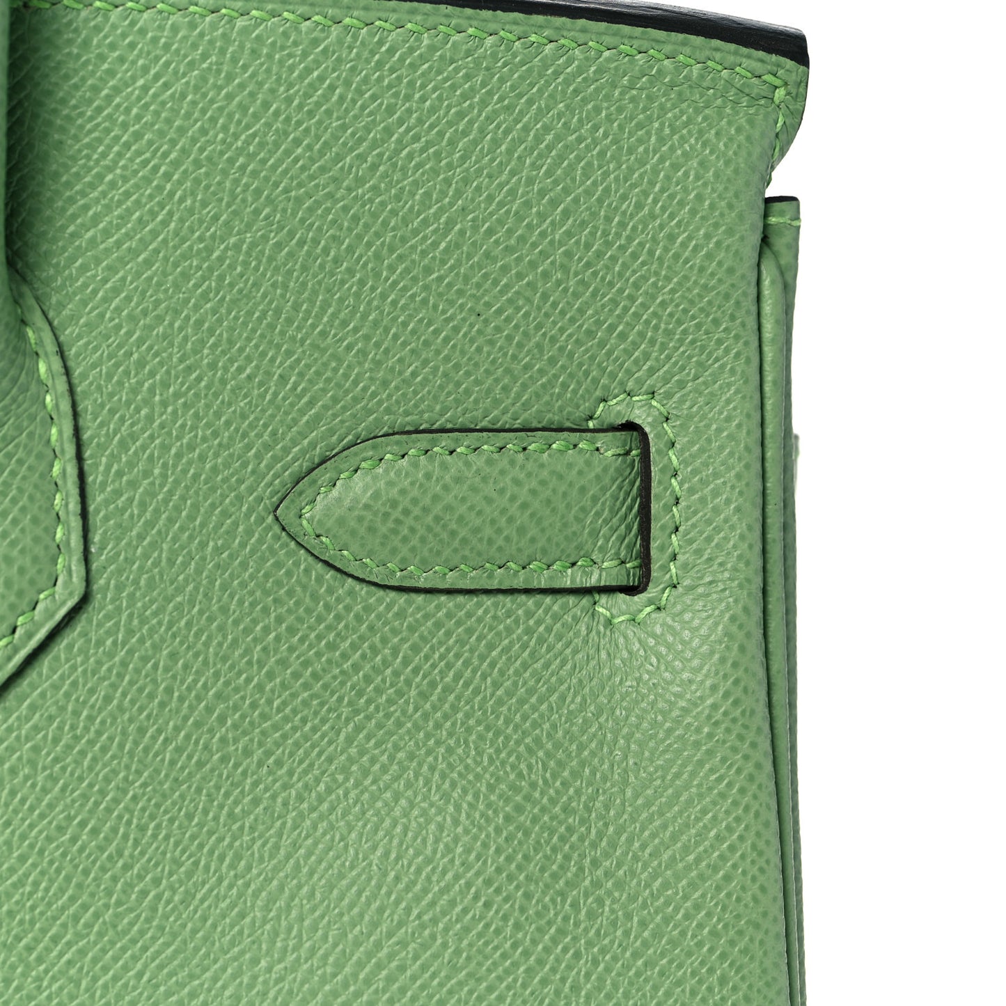 Epsom Birkin 30 Vert Criquet