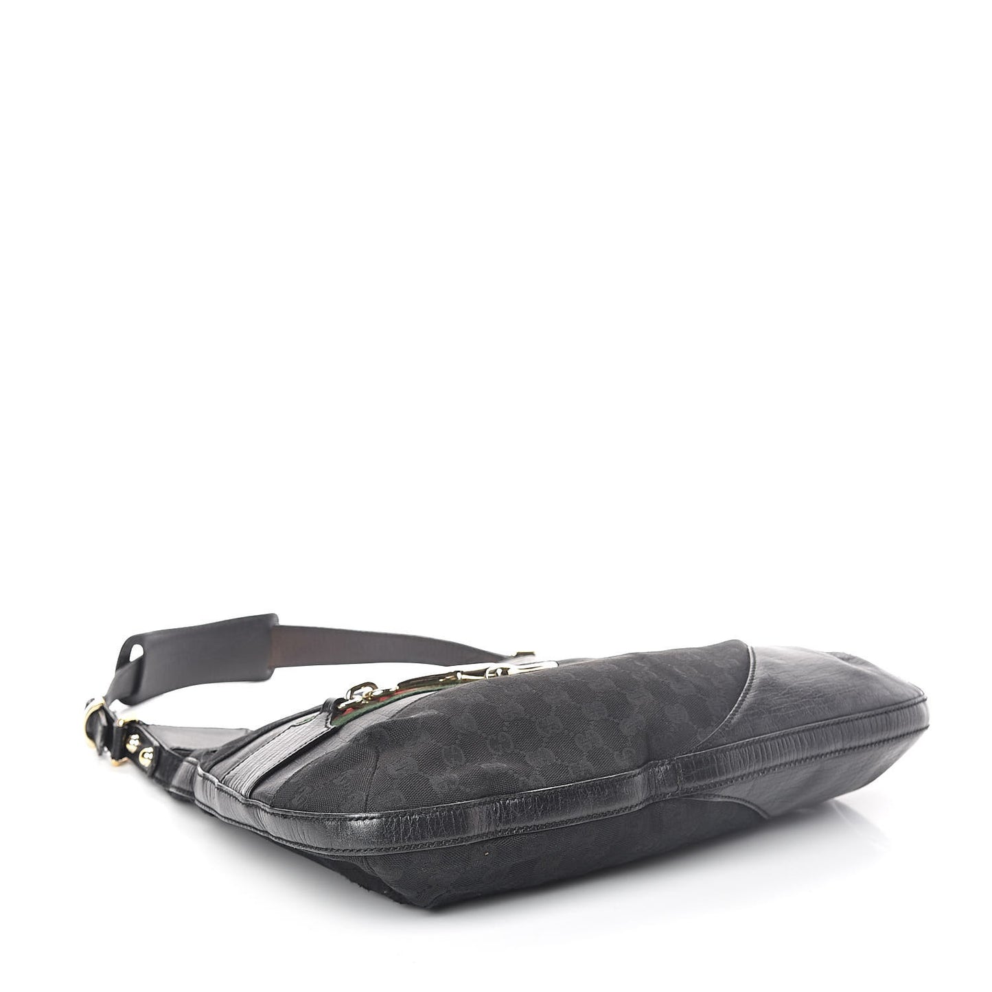 Monogram Web Hasler Hobo Black