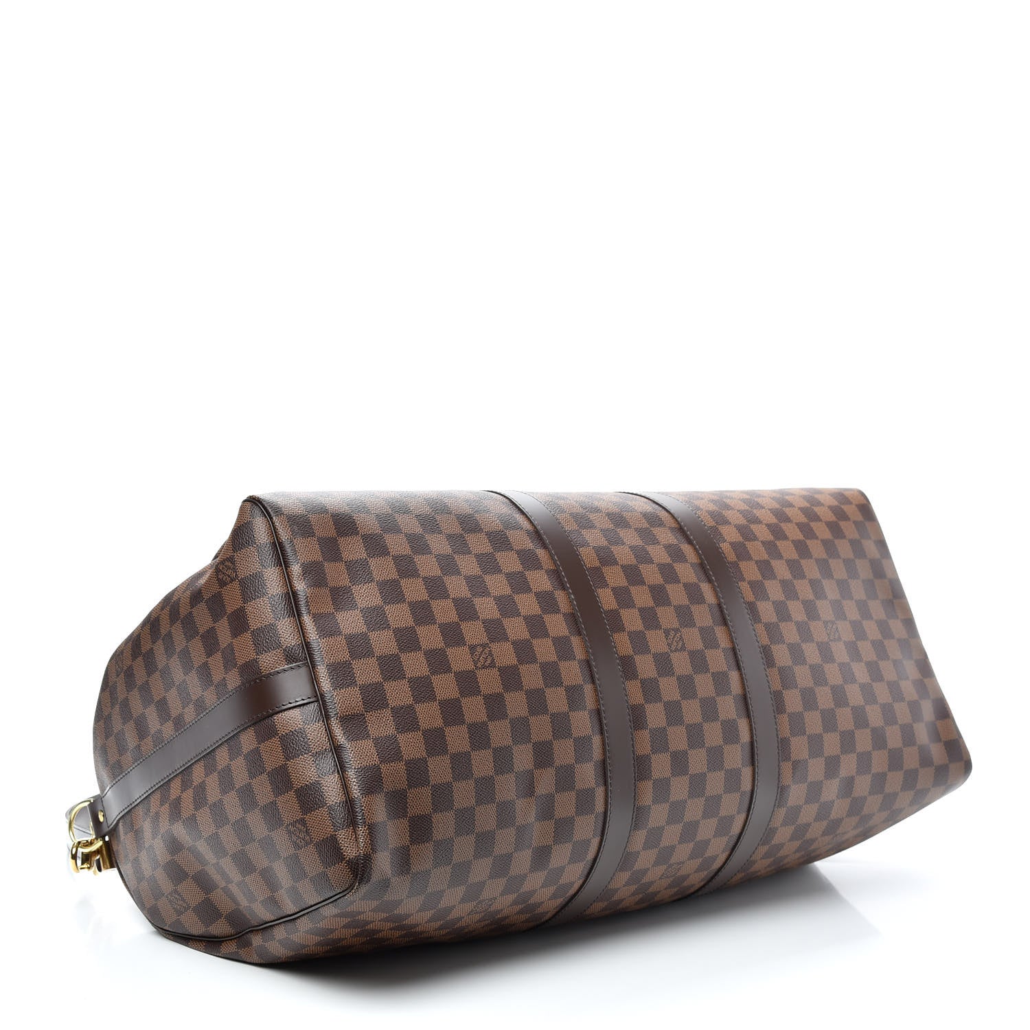 Louis Vuitton Damier Ebene Keepall Bandouliere 55 3 of 7