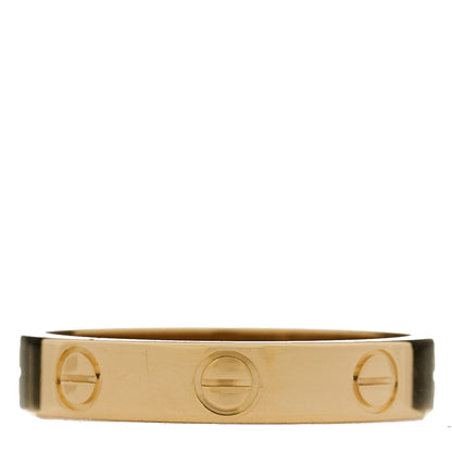 Cartier 18K Yellow Gold 3.5mm LOVE Wedding Band Ring 52 6 1 of 5
