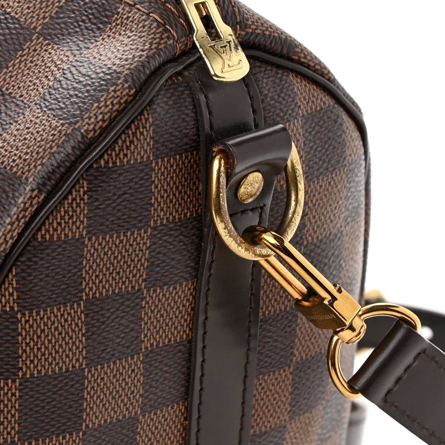 Louis Vuitton Damier Ebene Speedy Bandouliere 25 19 of 22